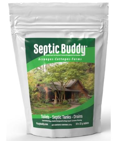 Septic Buddy - Septic Tank Cleaner and Treatment 10 Pack