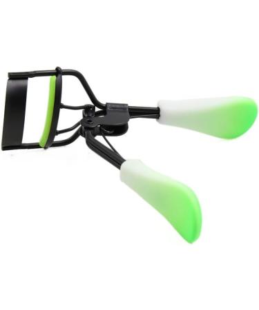 Green Gradient Handle Pro Eye Curling Eyelash Curler Clip Beauty Makeup Tool Eyelash Curler Multiple Colors - Buy Online on GoSupps.com