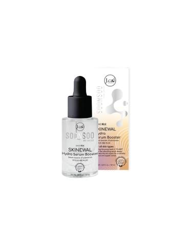 J.CAT BEAUTY Soonsoo Skinewal Hydra Serum Booster Intensive Moisturizing Face Serum for Dry Skin with Panthenol and Shea Butter for Plump and Revitalized Complexion 1.69 Fl. Oz