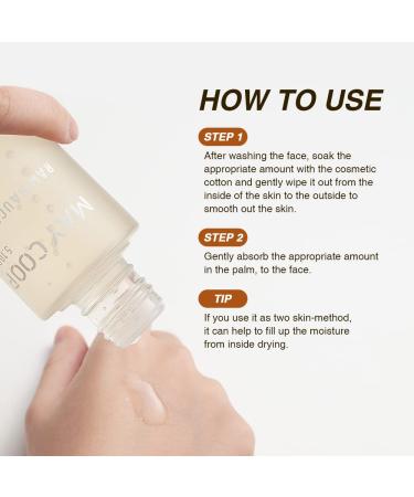 Maycoop Raw Sauce Moisturizing Toner for Face - Korean Daily Hydrating Toner with Maple Tree Water - Anti Aging Formula for All Skin Types - Vegan and Alcohol Free - 40ml - Buy Online on GoSupps.com