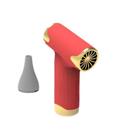 Luwecf Hair Dryer Hairdryer for Women Men Portable Hairdryer Cordless Hair Dryer for Festival Red
