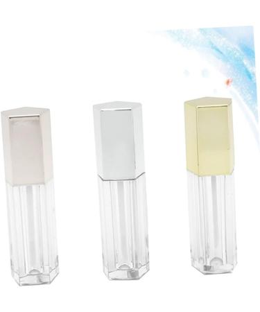 Ipetboom 9pi ces Tube Pour Gloss Tube Vide Pentagonal or Et Rose Pour Cosm tique Bouteille Manuelle Pour Huile Et Gloss Pratique 3 - Buy Online on GoSupps.com