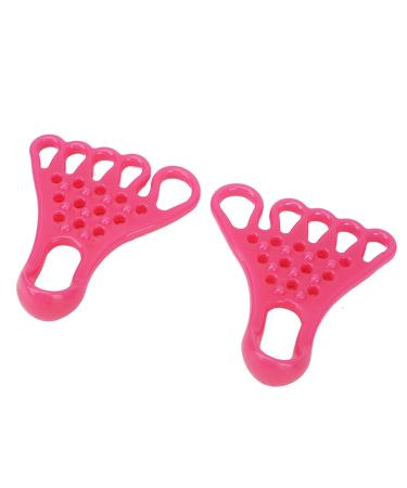 Toe Stretch Straightener Toe Stretch Belt Pink Corrective Claw Toe Stretch Straightener For Muscle Foot Relaxation