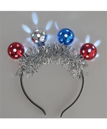 TQUXNGA Disco &Tinsels Shape Headband for Women Fashion LED Hair Hoop Christmas Party Hairband Woman Hair Accessories - Buy Online on GoSupps.com
