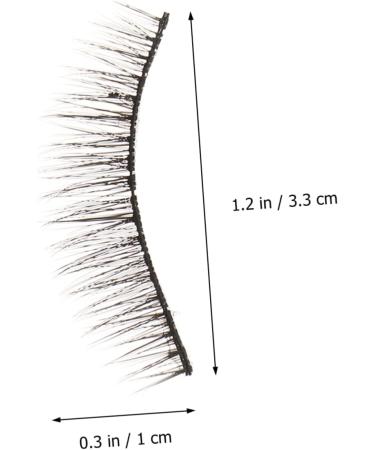 Beavorty 5 Pairs short false eyelashes Handmade Eyelashes Faux Dramatic Eyelashes false lashes dollsthetic lashes fake cosmetic eyelashes elf eyelashes artificial fiber Accessories major 3d - Buy Online on GoSupps.com