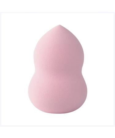 Powder puff 1Pc Cosmetic Puff Powder Smooth Women's Makeup Foundation Sponge Beauty Make Up Tools & Accessories Water Drop Blending Shape Face powder puff (Size : Gourd Pink)