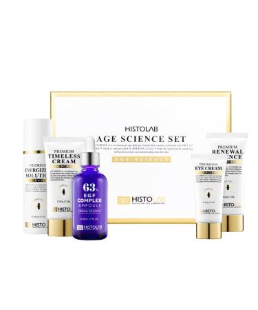 HISTOLAB Age Science Gift Set | For Aged Skin | A Set of 5 Age Science Products