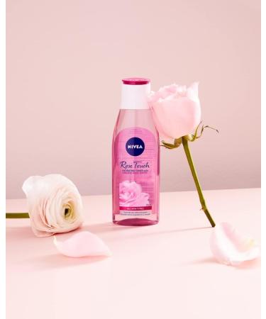 NIVEA Rose Touch Face Moisturizing Facial Toner with Organic Rose Water 200ml - Buy Online on GoSupps.com