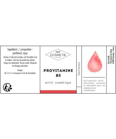 Provitamin B5 5 ml - Buy Online on GoSupps.com