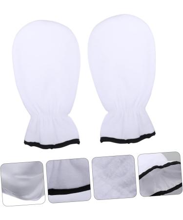 MERRYHAPY 1 Pair Exfoliating Hand Mask Essential Oil Gloves Hydrating Gloves Exfoliate Glove Hand Exfoliation Gloves Moisturizer Hands Spa Gel Gloves Flannel Dry Skin White Disposable Miss - Buy Online on GoSupps.com