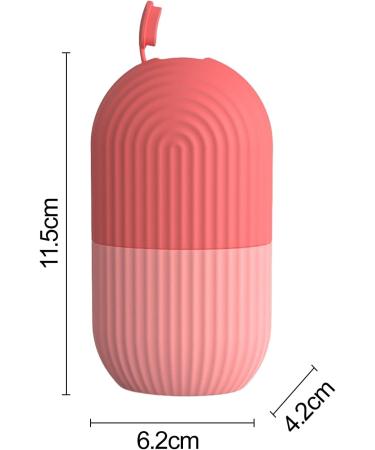 Ice Face Roller - Food Grade Silicone Cooling Massage Tool for Bright Skin & Eye Puffiness Treatment - Buy Online on GoSupps.com