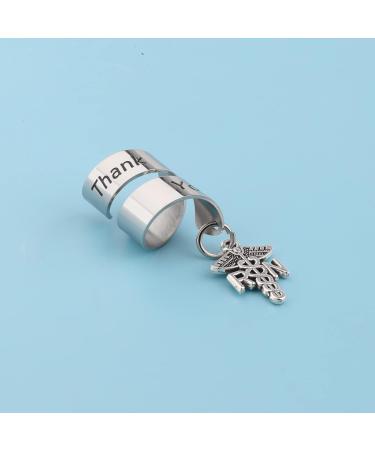 POTIY Registered Nurse Stethoscope ID Tag | Unique RN Gift & Medical Stethoscope Charm - Buy Online on GoSupps.com