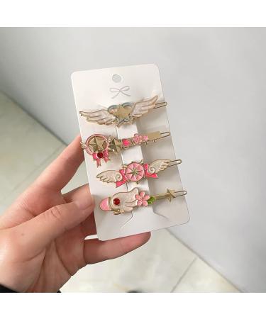 Card Captor Sakura Hair Clips - Exquisite Anime Girls Hair Decoration Set - Buy Online on GoSupps.com