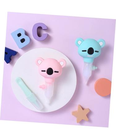 TOYANDONA 2pcs Silicone Suction Bowl Nasal Mucus Aspirator - Infant Nose Aspirator for Baby Newborn - Detergent Koala Silica Gel - Buy Online on GoSupps.com