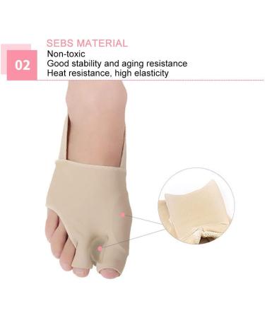 Bunion Correction Socks & Elastic Rail Relief Set | Bunion Support & Pain Relief for Toe (Size L 40-45) - Buy Online on GoSupps.com