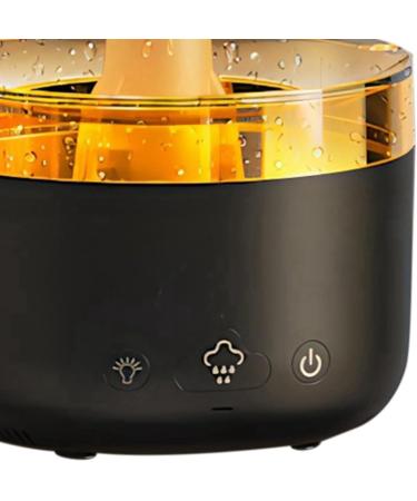 Cloud Rain Air Humidifier & Essential Oil Diffuser - USB Mute Mist Aromatherapy with 7 Color Lights - International Shipping Available - Buy Online on GoSupps.com