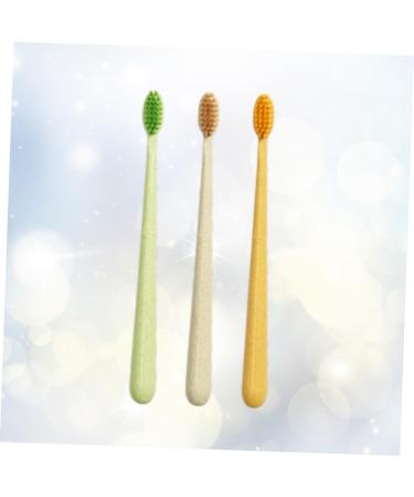 ULTECHNOVO 3pcs Eco-Friendly Comfortable Toothbrushes - Small Head Design for Gentle Oral Care - Buy Online on GoSupps.com