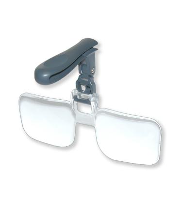 Carson Optical VisorMag Clip-On Magnifying Lens for Hats 2.25x Power (+5.00 Diopters)