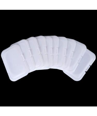 Fanuse 10pcs Reusable Baby Wipes Lid | Eco-Friendly Wet Wipes Cover | Perfect for Baby Care - Buy Online on GoSupps.com