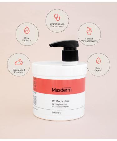 Mastermal Anti-Cellulite Body Oil | 500ml Fat Burning & Skin-Lift Cream for Men & Women | Slimming Gel for Tightening Stomach & Reducing Cellulite - Buy Online on GoSupps.com