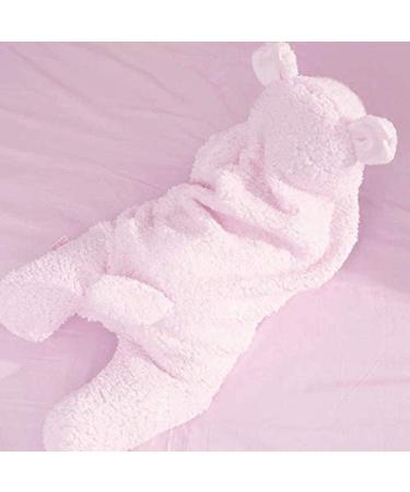 MUSUNFE Baby Girl Gifts Toy - Cute Unisex Newborn Clothes & Sleeping Bag Set | Thick Cotton Blankets & Plush Wrap | 0-6 Months (Pink) - Buy Online on GoSupps.com