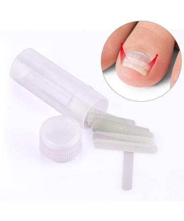 Ingrown Toenail Patch Correction Kit Elastic Toe Nail Straightener Patch with Nail File Glue - Buy Online on GoSupps.com
