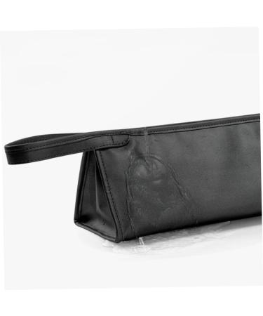 POPETPOP Portable Hair Dryer Storage Bag Curling Wand Leather Makeup Bag Portable Hair Dryer Pouch Travel - Buy Online on GoSupps.com