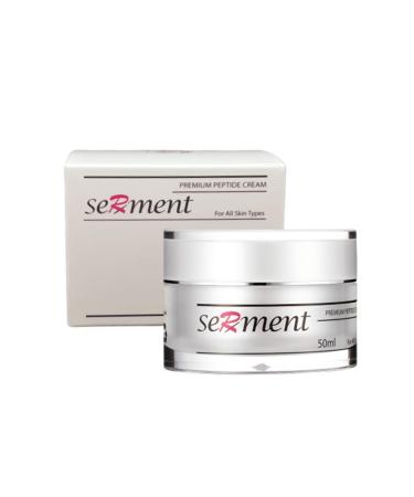 Serment Korean Cosmetics Serment Peptide Anti Aging Premium Cream with 17 Amino Compounds and 3 Peptides