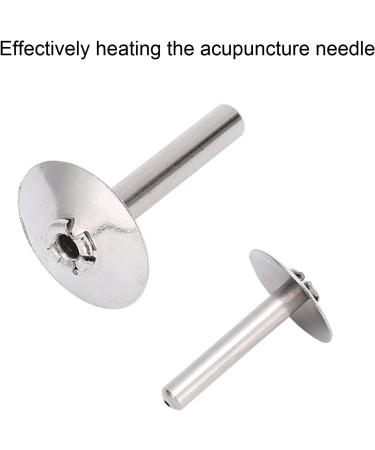 OKAT Acupuncture Needle Warmer | Stainless Steel Moxibustion Head for Home & Spa Use - Easy Attachment - Buy Online on GoSupps.com