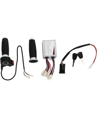 SPYMINNPOO 36V 500W Ebike Motor Controller Kit - Brushless Electric Bicycle Controller with Universal Throttle Grip & Ignition Switch - Buy Online on GoSupps.com