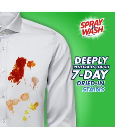 Spray n Wash Pre-Treat Max Stain Remover Gel Stick & Auto Toilet Cleaner - 6.7 Fl Oz Pack of 2 | Effective on Dried In Stains | International Shipping Available - Buy Online on GoSupps.com