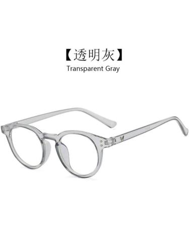Shop Transparent Gray Anti-Blue Light Glasses - No Degree Spectacle Frames for Eye Protection - International Shipping Available - Buy Online on GoSupps.com
