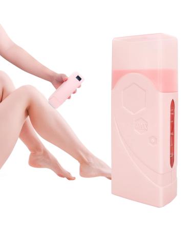 LXIANGN Wax Warmer for Hair Removal,Portable Electric Roll On Wax Heater Home Waxing Machine for Women and Men (pink #4) Pink#4