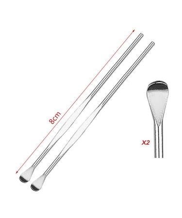 5pcs Spiral Ear Wax Removal Curette Cleaner Health Care Tools - Silver - Buy Online on GoSupps.com