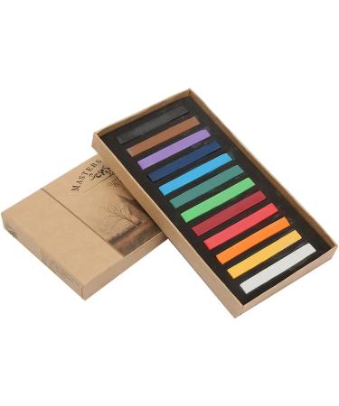 Restokki Hair Dyeing Chalk Hair Chalk Comb Non-Toxic Washable Hair Dye Crayon Salon Set Disposable Hair Dye Stick Suitable For Girls Children And Adolescents (12Colors) - Buy Online on GoSupps.com