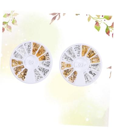 FOMIYES 6 Boxes Nail Rivet Manicure Rivet Nail Decor Kerchief Headband Goldendoodle Ornament Tape Dispenser Sequin Trim Gold Appliques Embellishments Nail Accessories 3d The Circle Sequins - Buy Online on GoSupps.com