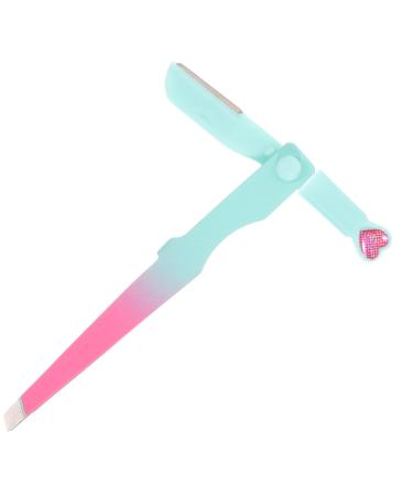 Frcolor tweezers tweezers eyebrow set made of stainless steel beauty accessories eyebrow cutter for women eyebrow cutter with comb eyelash applicator