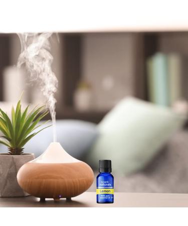 Lemon Essential Oil 15ml - 100% Pure Organic & Undiluted - Spark Naturals - Therapeutic Grade for Aromatherapy & Diffusers - Buy Online on GoSupps.com