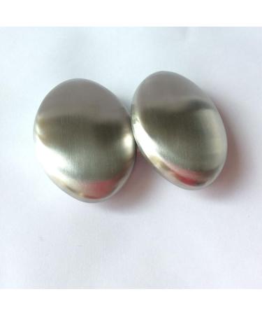 AUklOPVZZ Odour Removing Stainless Steel Soap Made Of Stainless Steel Easy To Clean Stainless Steel Deodorant Soap - Buy Online on GoSupps.com