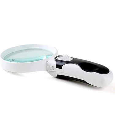 Lightweight Magnifying Glass 2.5X Handheld 2Led Super High-Resolution Magnifying Glass for Reading Maps-Watch Repair Lofty Ambition - Buy Online on GoSupps.com