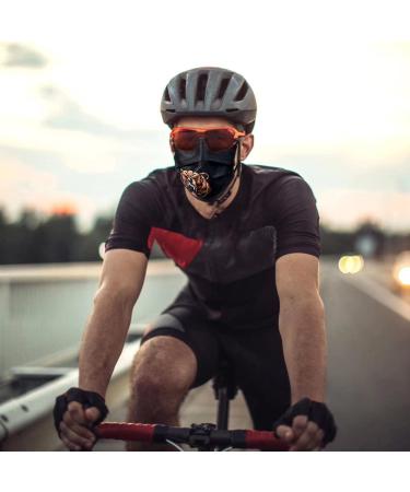 100Pcs Men's Bear Head Printed Disposable Face Masks - Animal Print Safety Masks for Men | 3 Ply Black Design - Buy Online on GoSupps.com