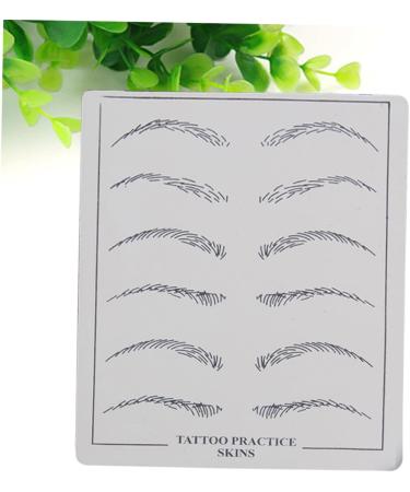 WOFASHPURET Eyebrow Microblading Skin 6 Pcs eye brow shaping kit eyebrow microblading tattoo equipment eyebrow trimming - Buy Online on GoSupps.com