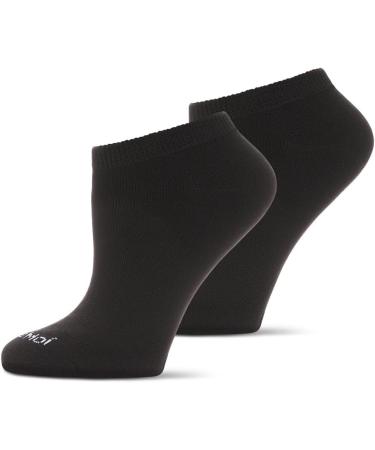 MeMoi 2 Pair Diabetic Full Cushion Lowcut Socks - Pink/White for Comfort & Health | Size 9-11 (International Shipping - Buy Online on GoSupps.com