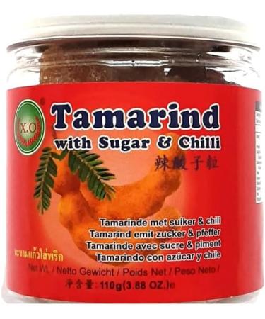 Xo Tamarind With Sugar And Chilli | 110G | Candy | Authentic Taste | Tangy Flavour | Delicious | Thailand Origin (Pack of 2) Pack 2 - Buy Online on GoSupps.com