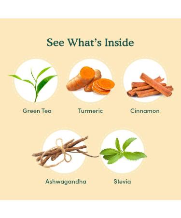 Vahdam Sweet Himalaya Green Tea | 100% Natural | 30 Tea Bags - Easy to Prepare & Delicious | 2-Pack - Buy Online on GoSupps.com