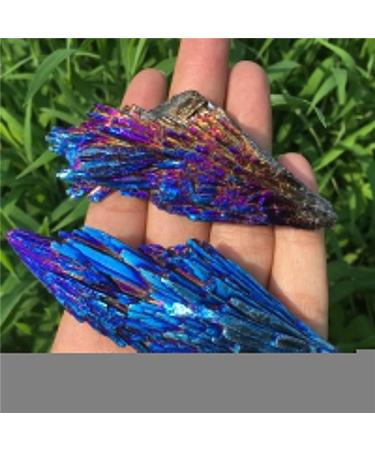 Natural Crystal Rough Quartz Crystal Rainbow Cluster Mineral Specimen Reiki Healing - Buy Online on GoSupps.com