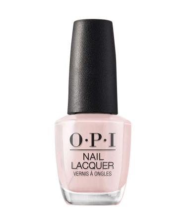 OPI Nail Lacquer My Very First Knockwurst | Opaque Soft Pink Crème Chip Resistant Nail Polish | Vegan Fast Drying Streak Free