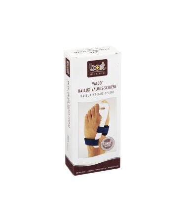 Bort 930010 Medium Right Valco Hallux-Valgus-Schiene orthesis for the physiological correction of the large toe basic joint 1 piece right medium white