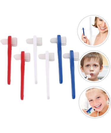 Partykindom 18-Piece Double-Headed Toothbrush Set for Travel & Camping | Prosthesis & False Teeth Cleaner - Buy Online on GoSupps.com