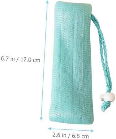 IWOWHERO 3pcs Soap Bag Foam Net Soap Pouch Mesh Soap Bag Soap Saving Bags Soap Savers Bag for Bar Soap Pe - Buy Online on GoSupps.com